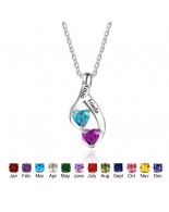 Personalized Birthstone Necklace JEWJONE101989